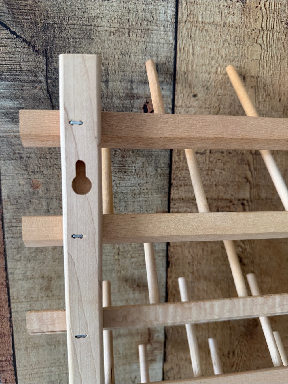 June Tailor Wooden 33 Spool Thread Rack - Picture 6 of 11